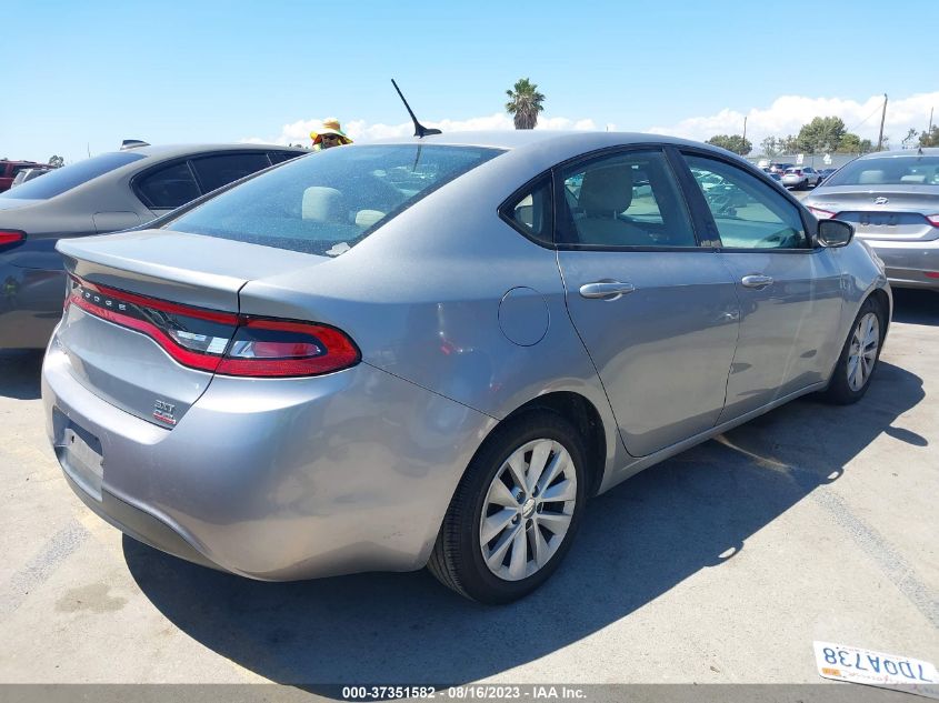 2014 DODGE DART SXT - 1C3CDFBB7ED702937