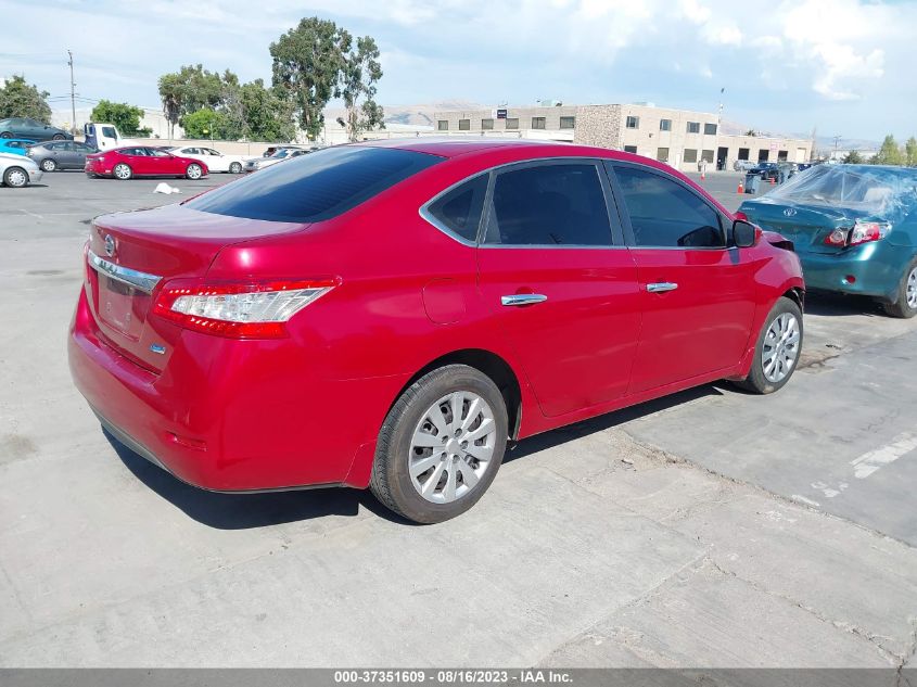 2014 NISSAN SENTRA S - 3N1AB7AP0EL680482