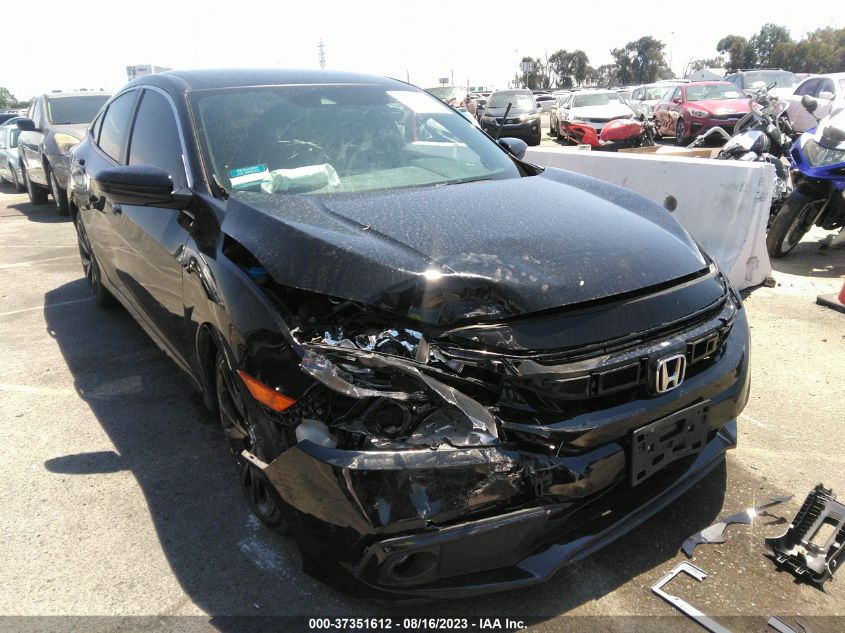 2019 HONDA CIVIC SEDAN SPORT - 2HGFC2F84KH582761