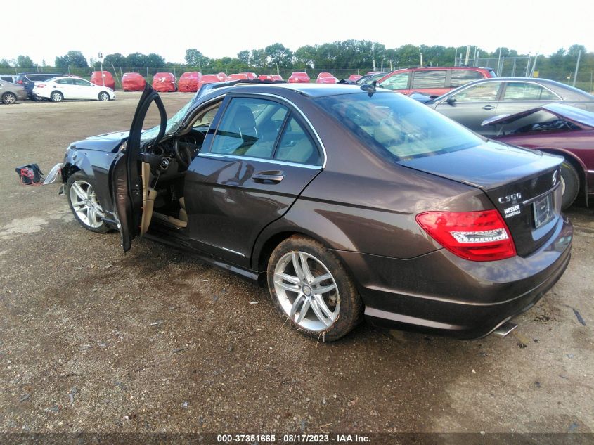 2014 MERCEDES-BENZ C-CLASS C 300 - WDDGF8AB6EA911744
