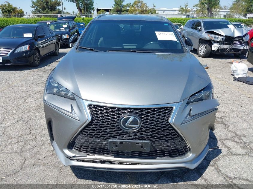 2017 LEXUS NX NX TURBO - JTJYARBZ9H2085014