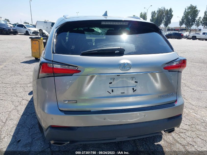2017 LEXUS NX NX TURBO - JTJYARBZ9H2085014