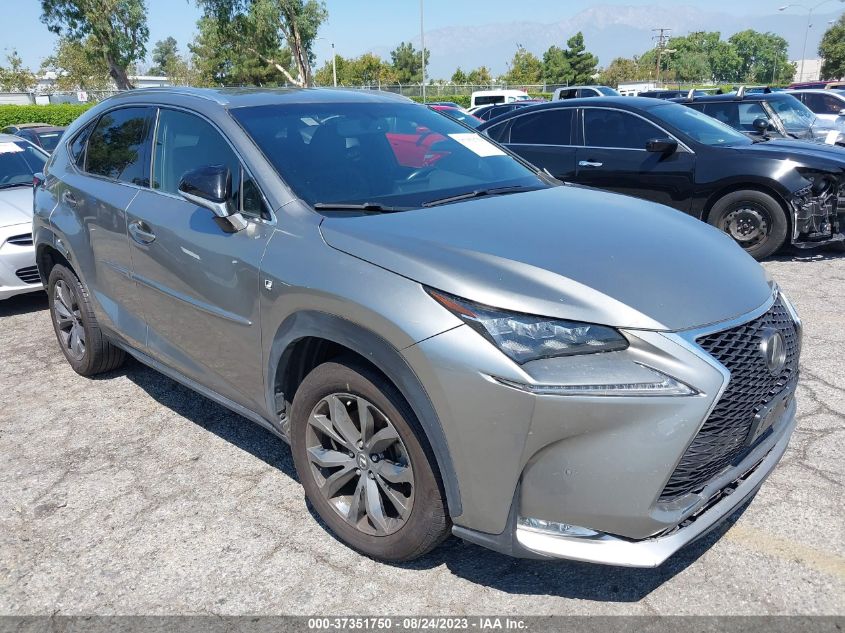 2017 LEXUS NX NX TURBO - JTJYARBZ9H2085014