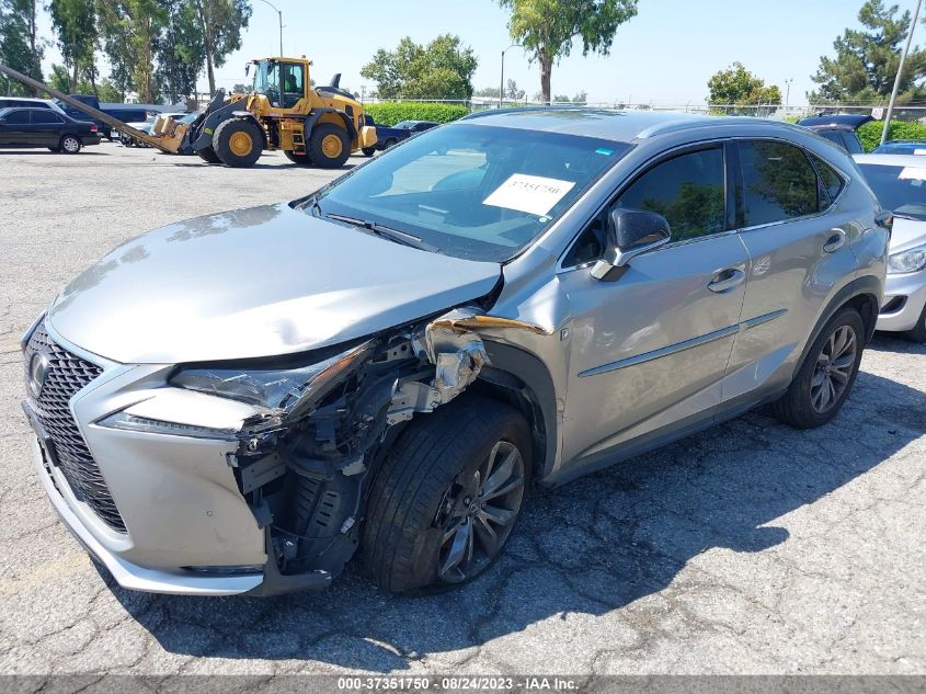 2017 LEXUS NX NX TURBO - JTJYARBZ9H2085014