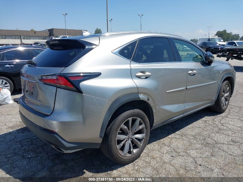 2017 LEXUS NX NX TURBO - JTJYARBZ9H2085014