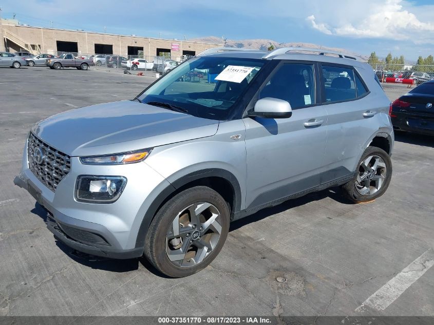 2022 HYUNDAI VENUE SEL - KMHRC8A33NU191365