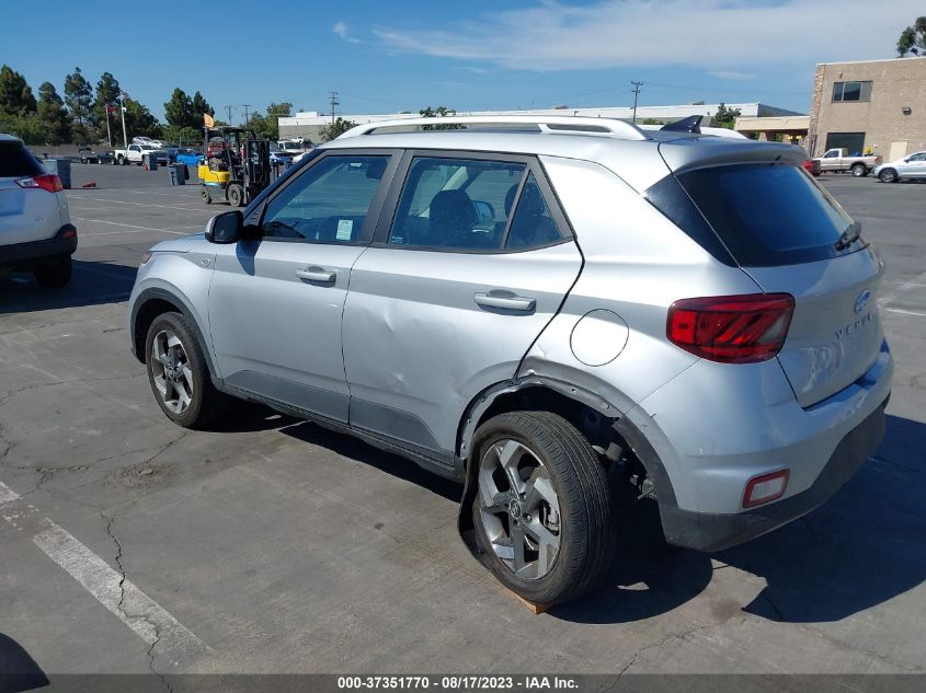2022 HYUNDAI VENUE SEL - KMHRC8A33NU191365