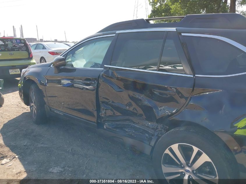 2018 SUBARU OUTBACK LIMITED - 4S4BSANC3J3322347