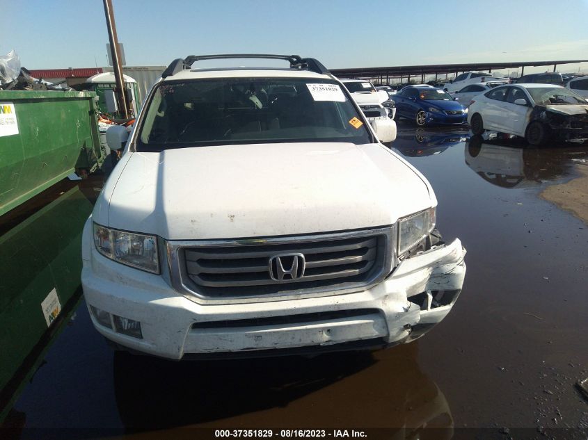 2014 HONDA RIDGELINE RTL - 5FPYK1F51EB011627