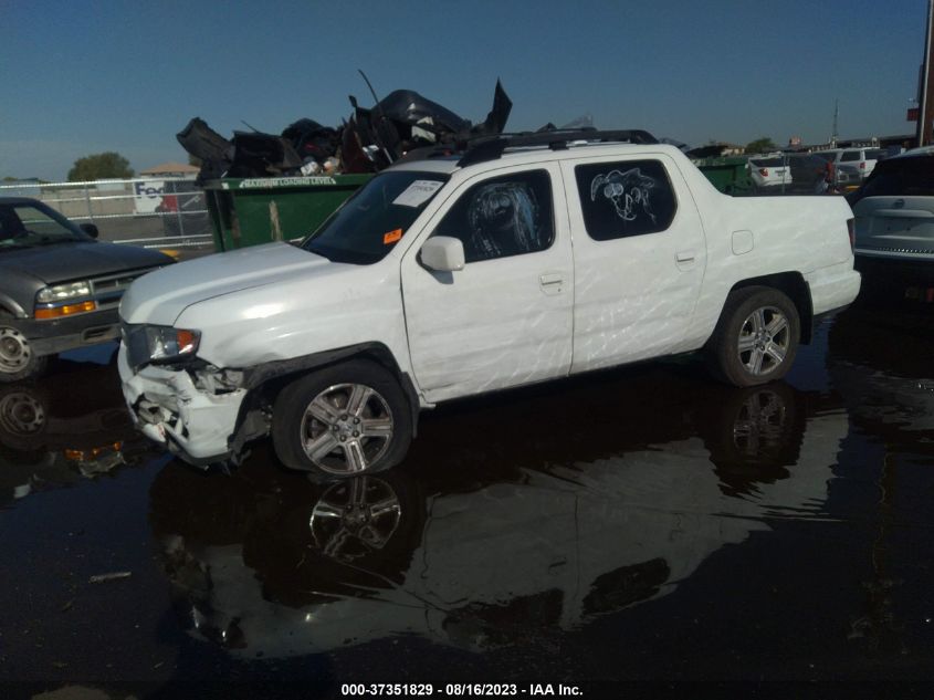 2014 HONDA RIDGELINE RTL - 5FPYK1F51EB011627