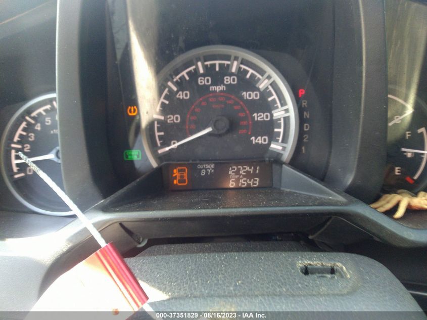 2014 HONDA RIDGELINE RTL - 5FPYK1F51EB011627