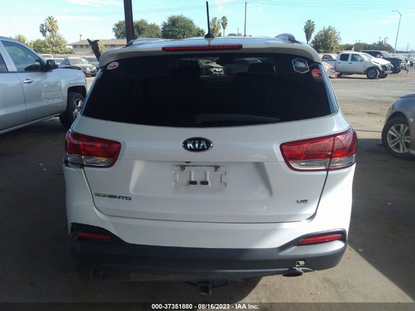 2016 KIA SORENTO LX/L - 5XYPGDA57GG132009