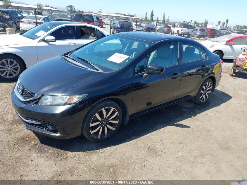 2015 HONDA CIVIC SEDAN EX-L - 2HGFB2F96FH531036