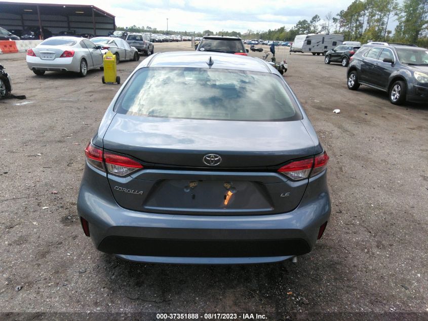 2022 TOYOTA COROLLA LE - 5YFEPMAE9NP287550
