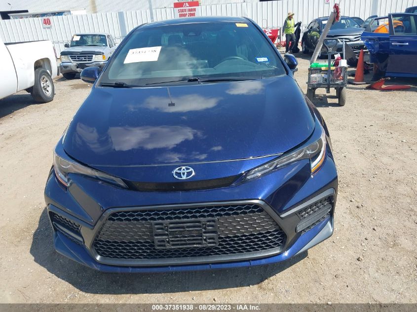 2021 TOYOTA COROLLA SE/NIGHTSHADE/APEX SE - 5YFS4MCE4MP077588