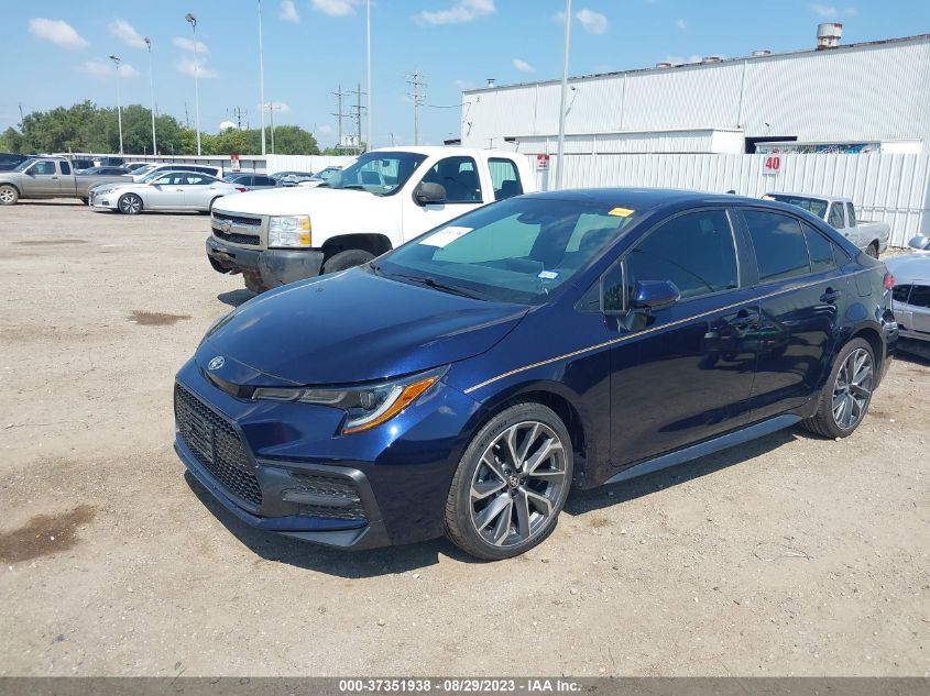 2021 TOYOTA COROLLA SE/NIGHTSHADE/APEX SE - 5YFS4MCE4MP077588