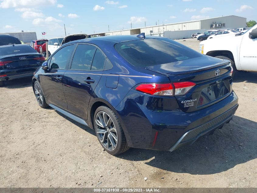2021 TOYOTA COROLLA SE/NIGHTSHADE/APEX SE - 5YFS4MCE4MP077588