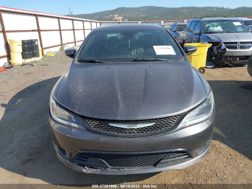 2015 CHRYSLER 200 S - 1C3CCCBG4FN572561
