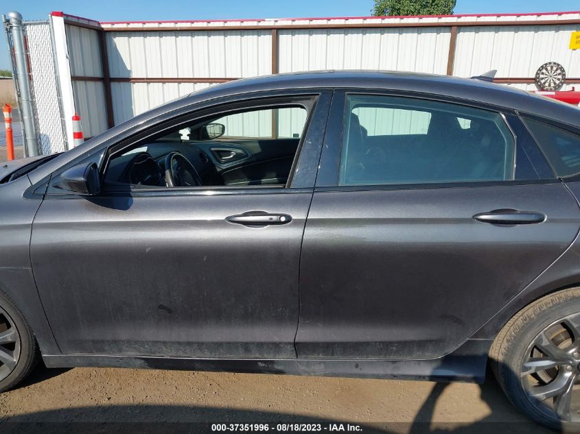 2015 CHRYSLER 200 S - 1C3CCCBG4FN572561
