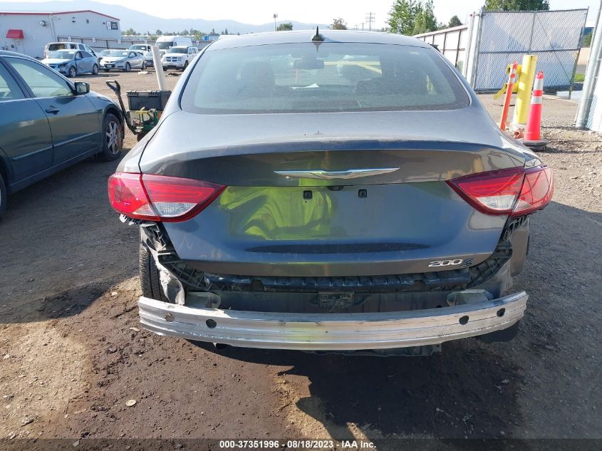 2015 CHRYSLER 200 S - 1C3CCCBG4FN572561