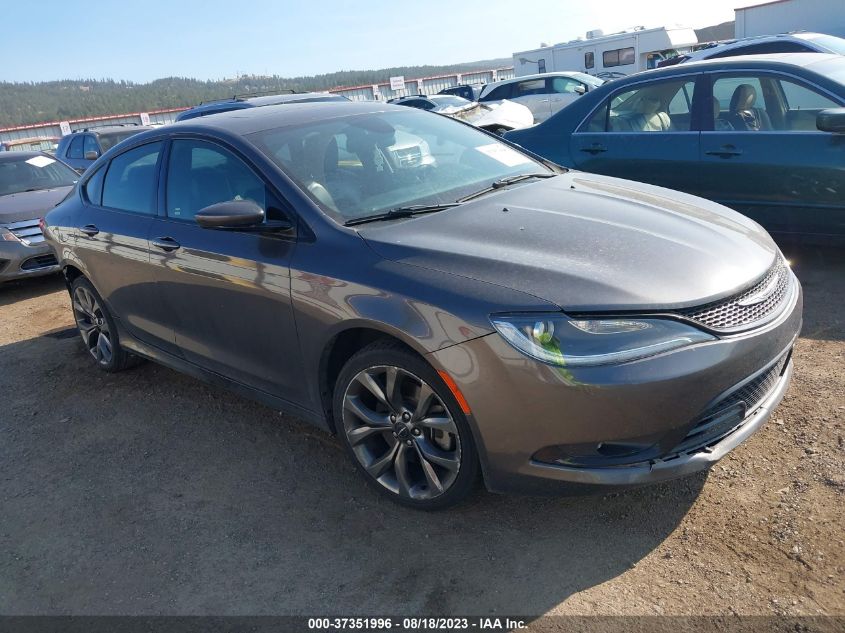 2015 CHRYSLER 200 S - 1C3CCCBG4FN572561