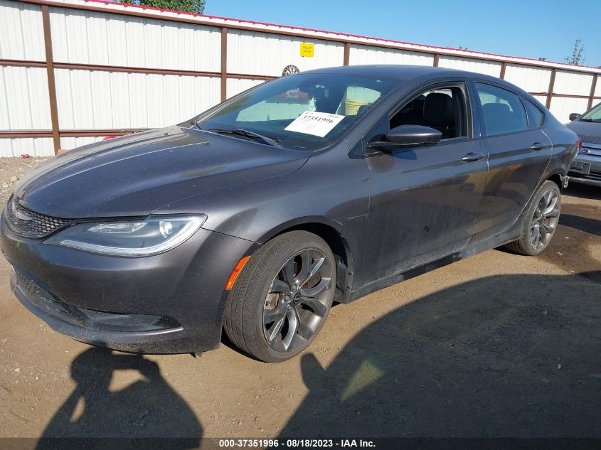 2015 CHRYSLER 200 S - 1C3CCCBG4FN572561