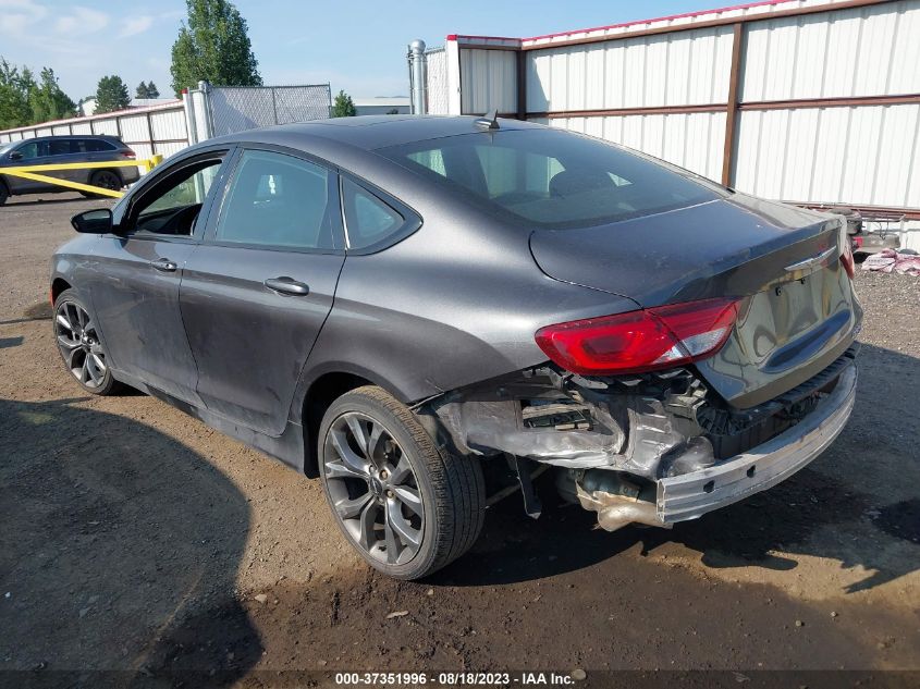 2015 CHRYSLER 200 S - 1C3CCCBG4FN572561