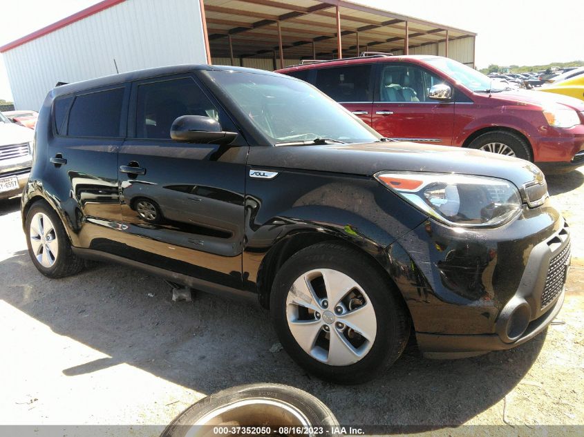 2016 KIA SOUL - KNDJN2A27G7374494