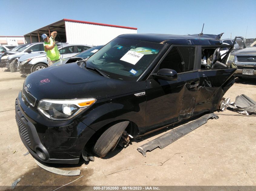 2016 KIA SOUL - KNDJN2A27G7374494