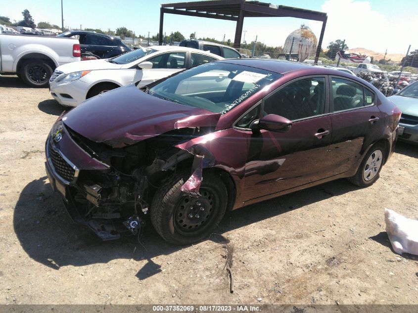2017 KIA FORTE LX - 3KPFK4A72HE098183