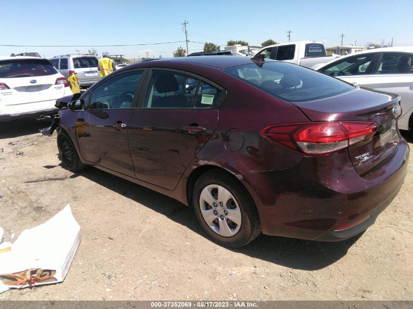 2017 KIA FORTE LX - 3KPFK4A72HE098183