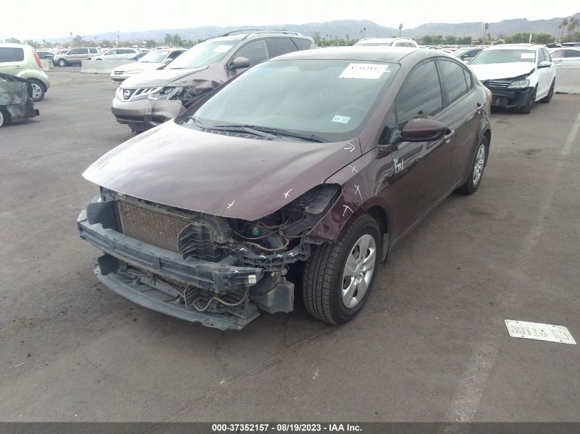 2017 KIA FORTE LX - 3KPFK4A79HE115903