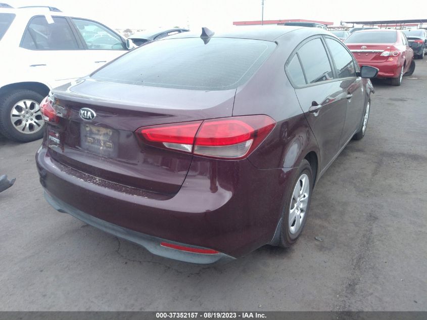 2017 KIA FORTE LX - 3KPFK4A79HE115903
