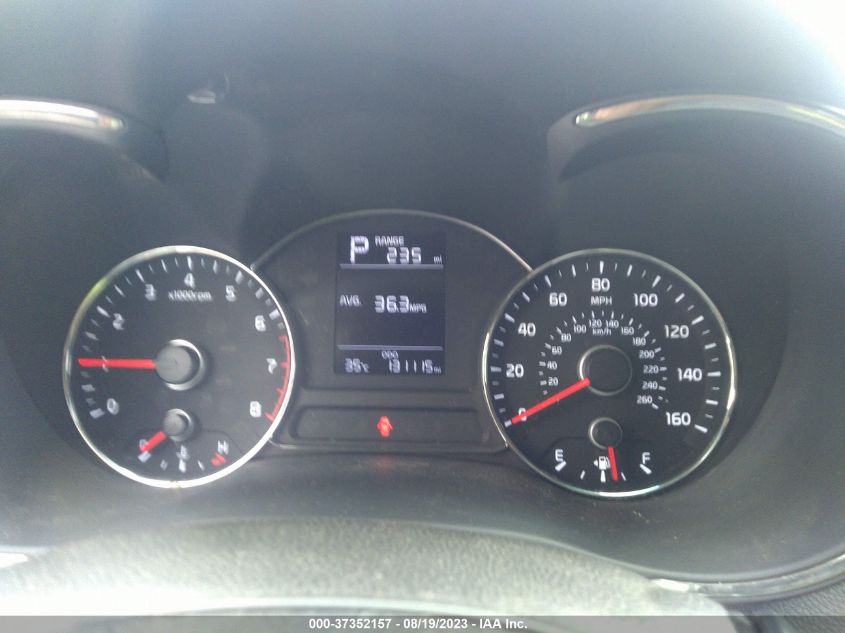 2017 KIA FORTE LX - 3KPFK4A79HE115903