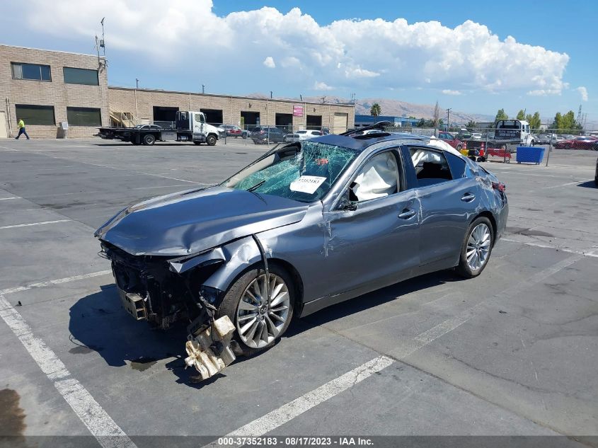 JN1EV7BP7MM707138 Infiniti Q50 3.0T LUXE 2