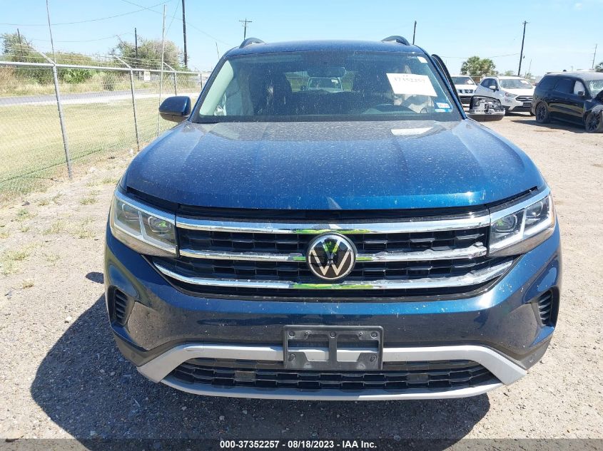2022 VOLKSWAGEN ATLAS SE - 1V2KR2CA3NC561232