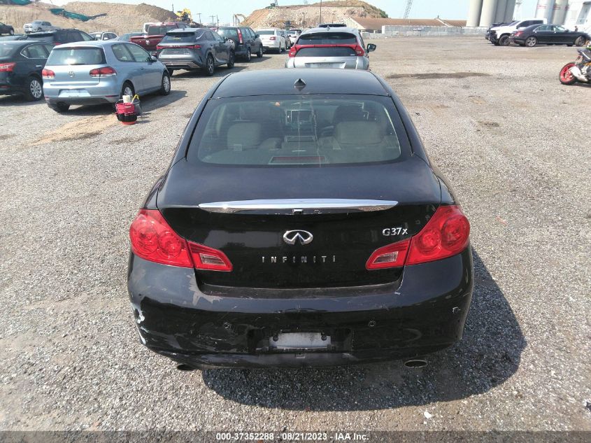 2013 INFINITI G37 SEDAN X JN1CV6AR7DM760894