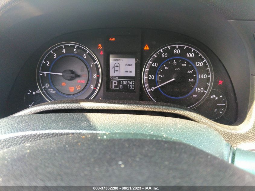 2013 INFINITI G37 SEDAN X JN1CV6AR7DM760894