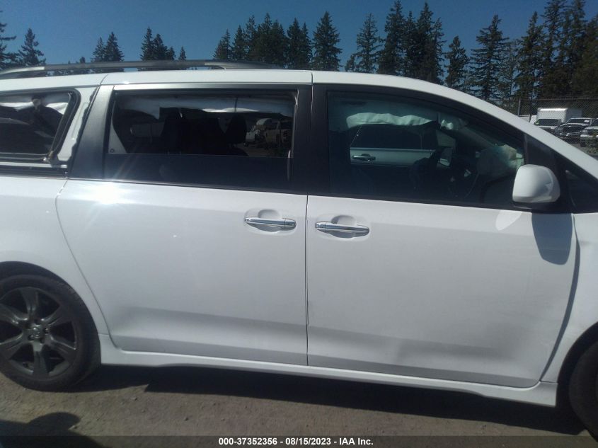 2017 TOYOTA SIENNA SE - 5TDXZ3DC2HS800995