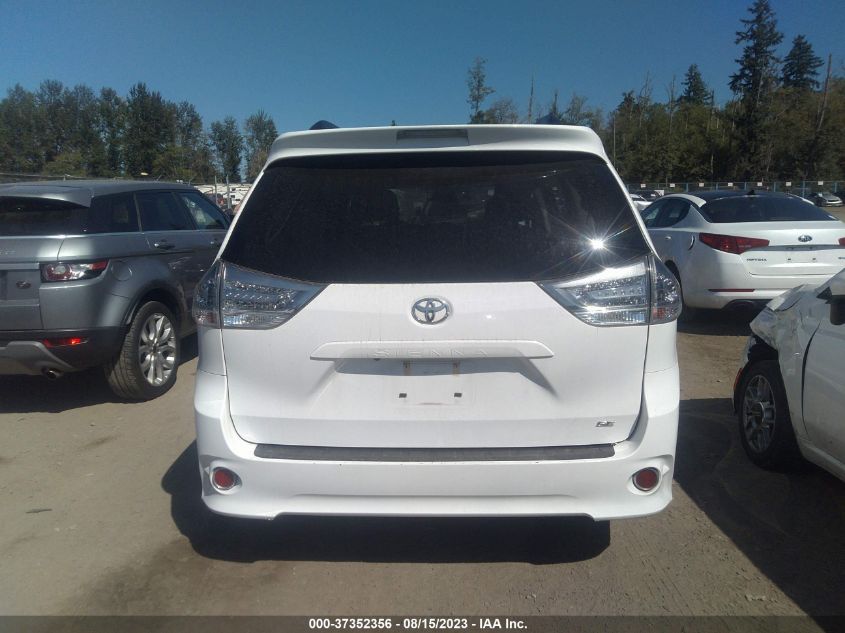 2017 TOYOTA SIENNA SE - 5TDXZ3DC2HS800995
