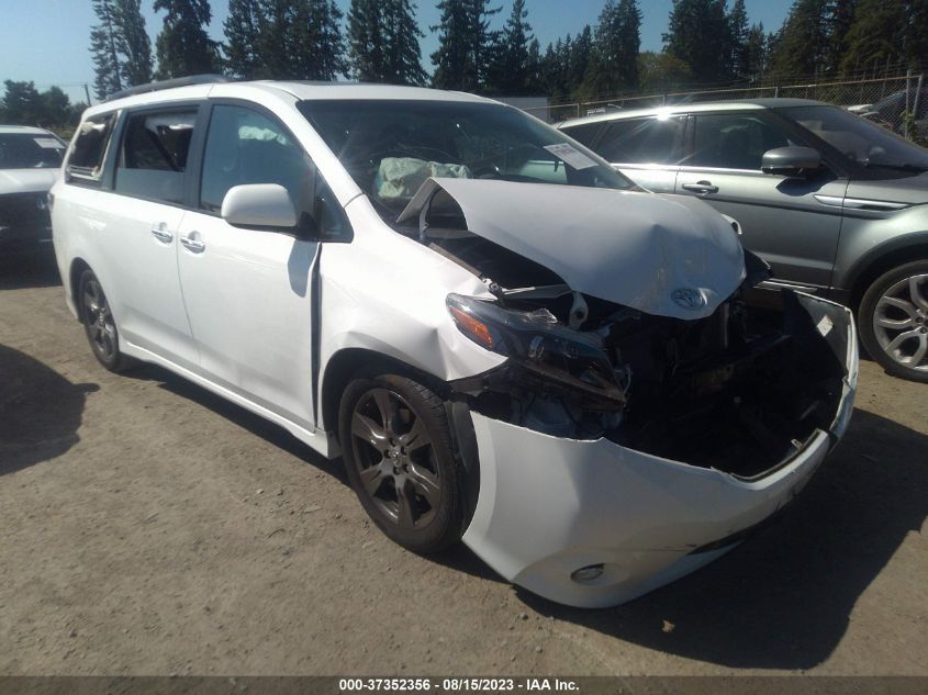 2017 TOYOTA SIENNA SE - 5TDXZ3DC2HS800995