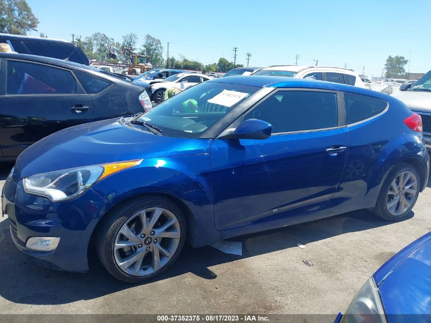 2017 HYUNDAI VELOSTER - KMHTC6AD5HU313943