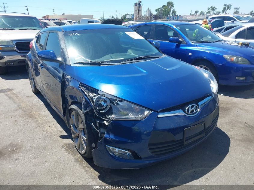 2017 HYUNDAI VELOSTER - KMHTC6AD5HU313943