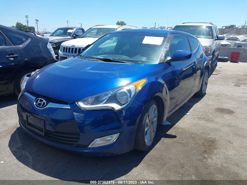 2017 HYUNDAI VELOSTER - KMHTC6AD5HU313943