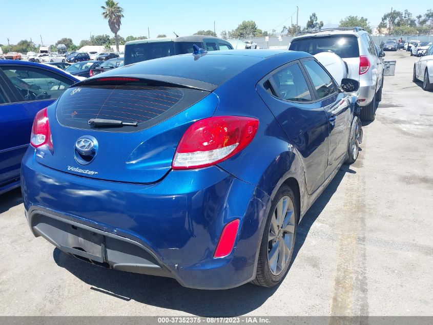 2017 HYUNDAI VELOSTER - KMHTC6AD5HU313943