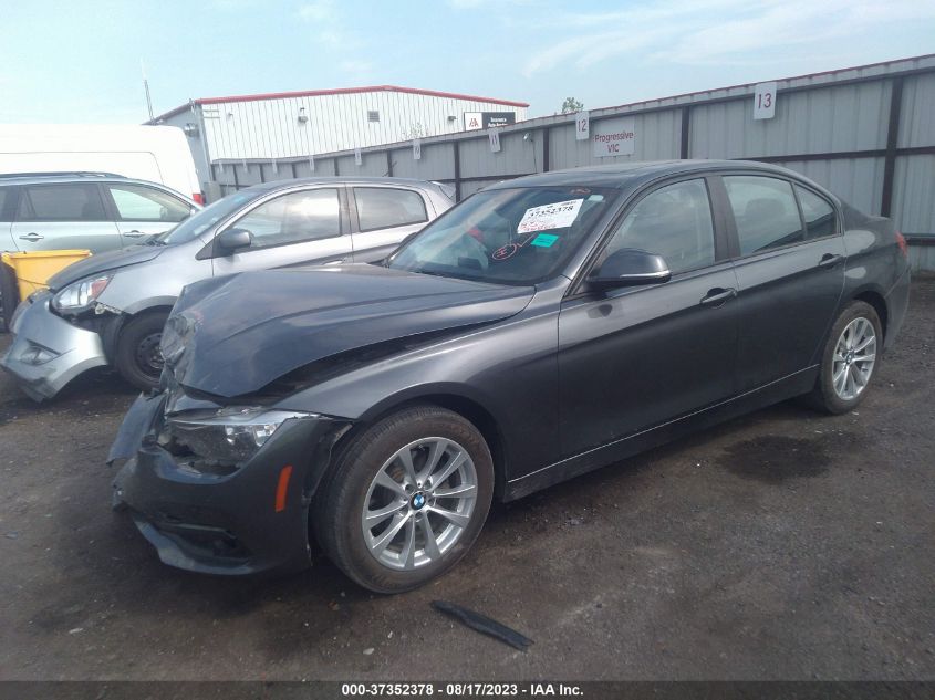 2017 BMW 3 SERIES 320I XDRIVE - WBA8E5G37HNU43968