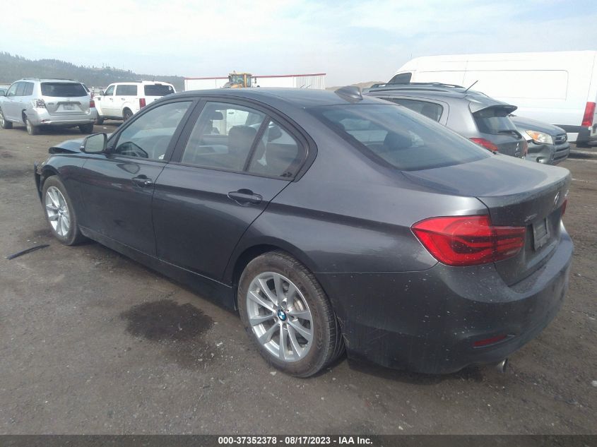 2017 BMW 3 SERIES 320I XDRIVE - WBA8E5G37HNU43968