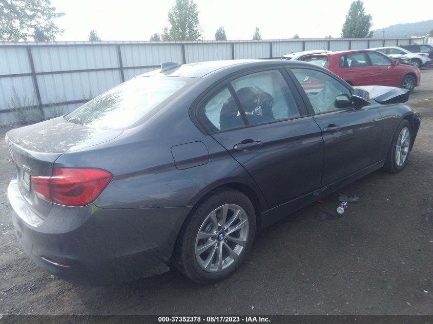 2017 BMW 3 SERIES 320I XDRIVE - WBA8E5G37HNU43968
