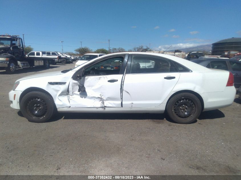 2014 CHEVROLET CAPRICE POLICE PATROL POLICE 6G3NS5U33EL940075