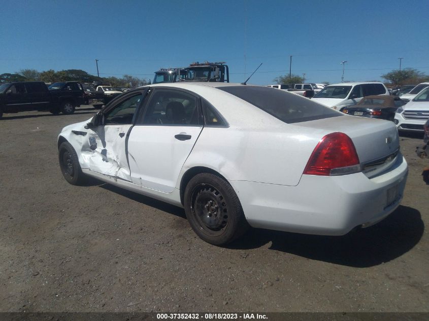 2014 CHEVROLET CAPRICE POLICE PATROL POLICE 6G3NS5U33EL940075
